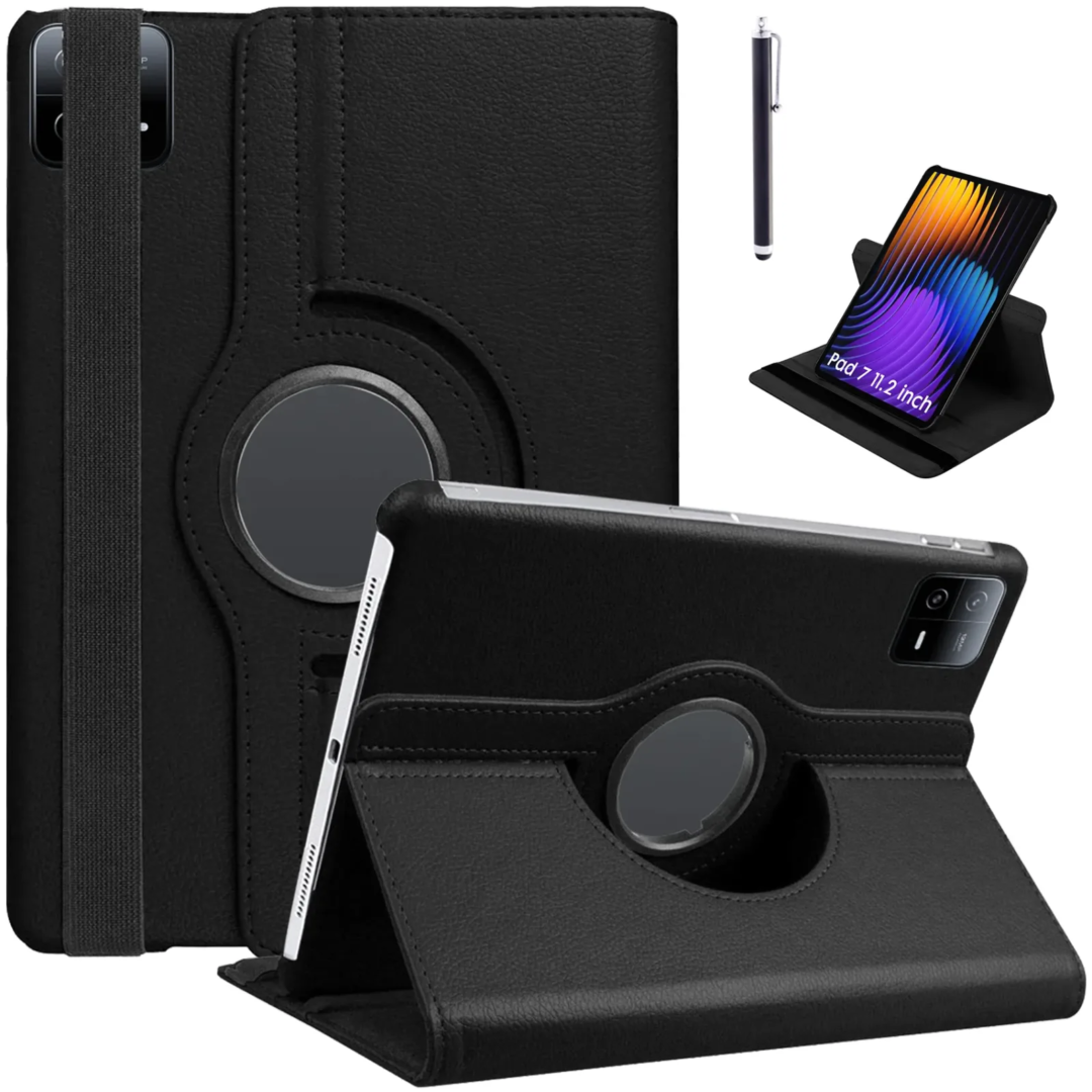 Robustrion Cover for Xiaomi Mi Pad 7 11.2 inch Cover Case, 360 Degree Rotation Cover for Xiaomi Mi Pad 7 11.2 inch Cover [Support Auto Sleep Wake]