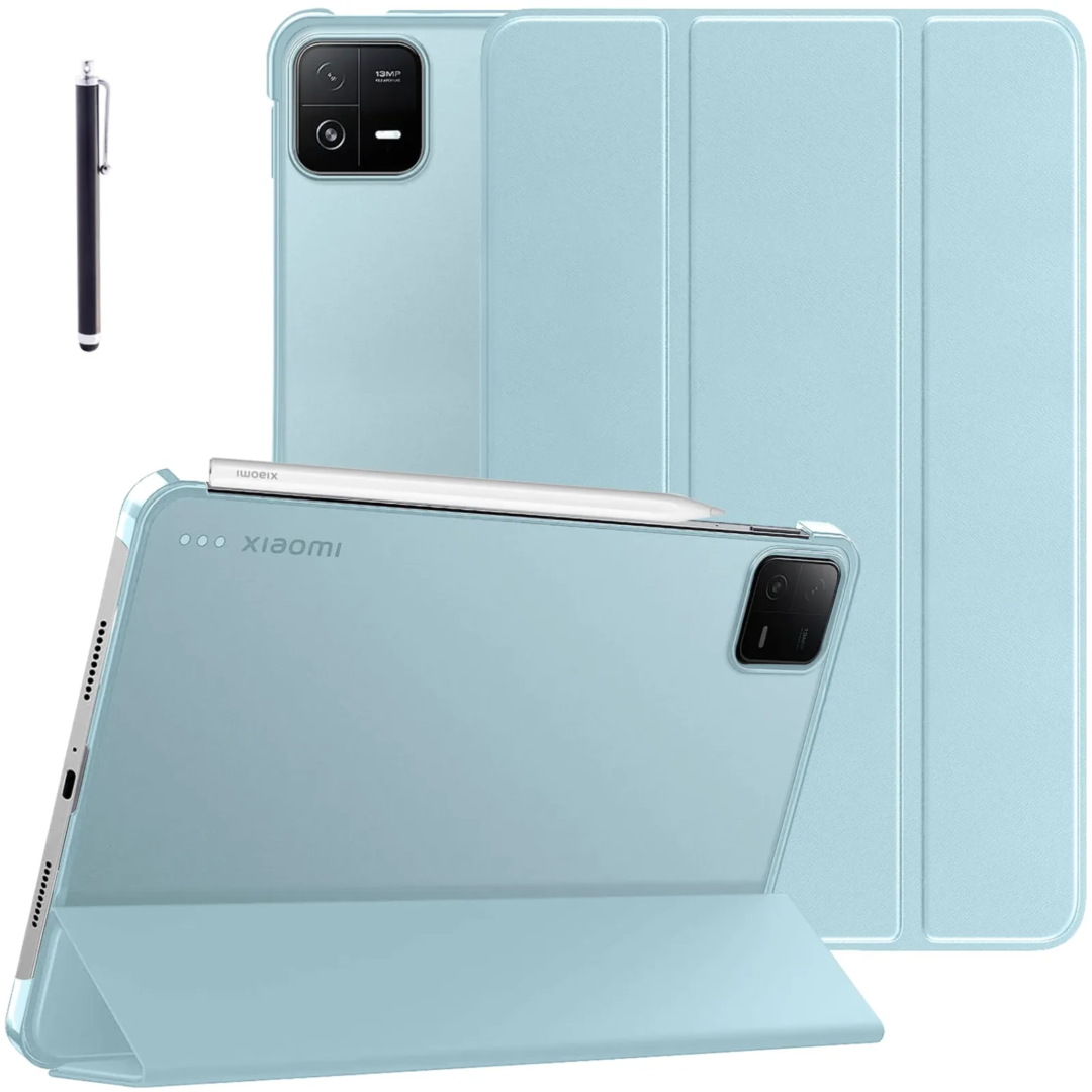 Robustrion Cover for Xiaomi Mi Pad 7 11.2 inch Cover Case, Flip Case Cover with Translucent Back for Xiaomi Pad 7 Cover [Support Auto Sleep Wake] - LightBlue