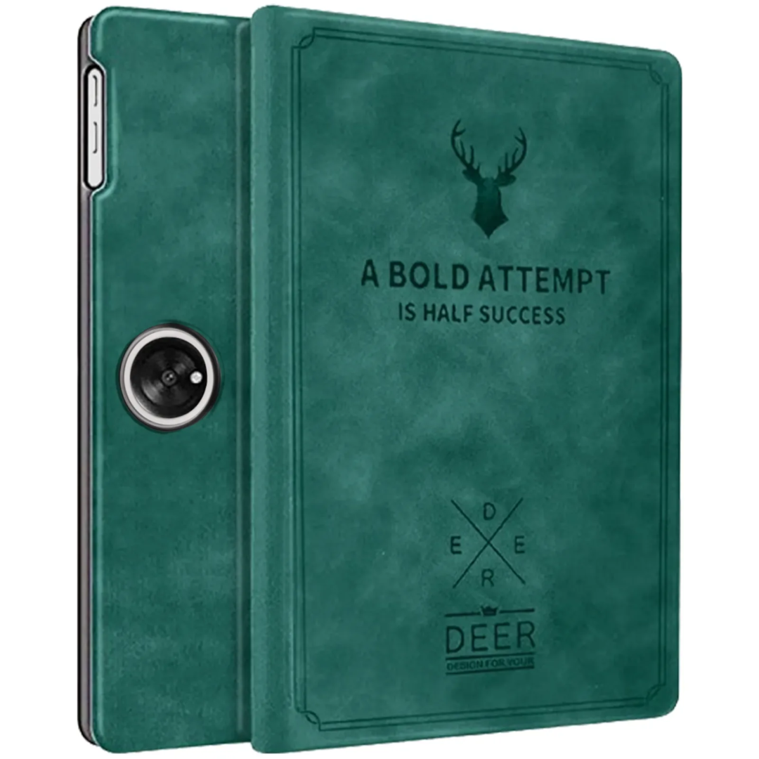 Robustrion Cover for OnePlus Pad Go Cover Case 11.35 inch, Deer Flip Case Cover for OnePlus Pad Go 11.35 inch [Support Auto Sleep Wake]
