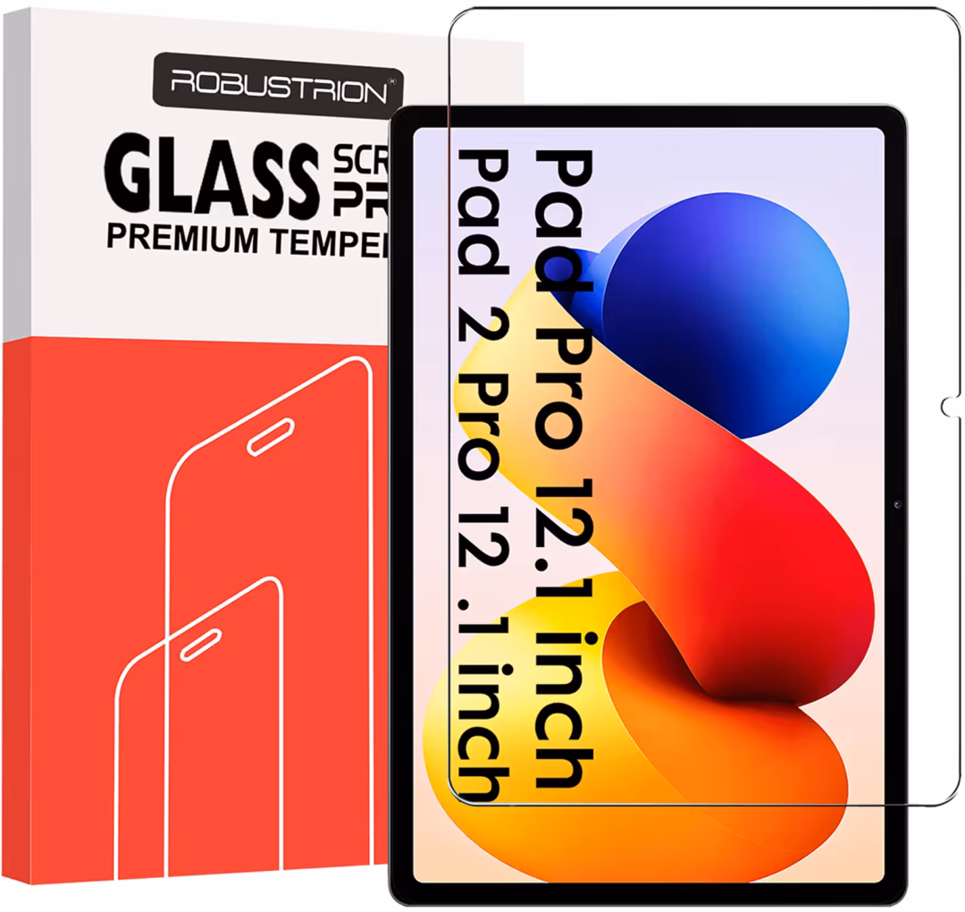 Robustrion Tempered Glass for Redmi Pad 2 11 inch Screen Protector Guard for Redmi Pad 2 11 inch Tablet