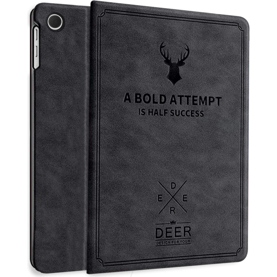 Robustrion for Samsung Galaxy Tab A9 Plus 11 inch Cover Case, Deer Flip Cover Case for Samsung Tab A9 Plus Cover/Tab A9+ Tablet Cover [Auto Sleep Wake Support]