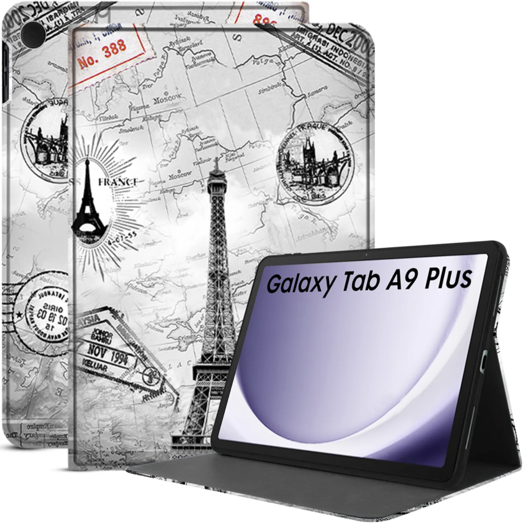 Robustrion Cover for Samsung Galaxy Tab A9 Plus 11 inch Cover Case, Folio Case Cover for Samsung Tab A9+ 11 inch