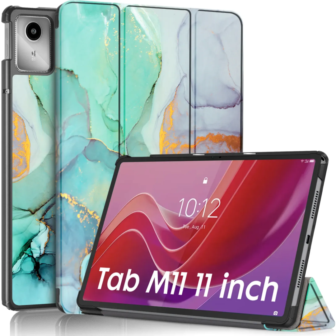 Robustrion Cover for Lenovo Tab M11 Cover Case, Trifold Flip Cover for Lenovo Tab M11 Tablet 11 inch [ Auto Sleep Wake Support] - margreen
