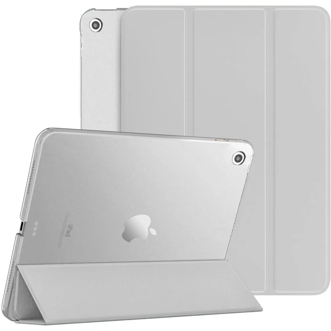 Robustrion Cover for iPad 9th Generation Cover/iPad 8th Generation/iPad 7th Gen Cover Case 10.2 inch [Auto Sleep Wake Support] - LightGrey