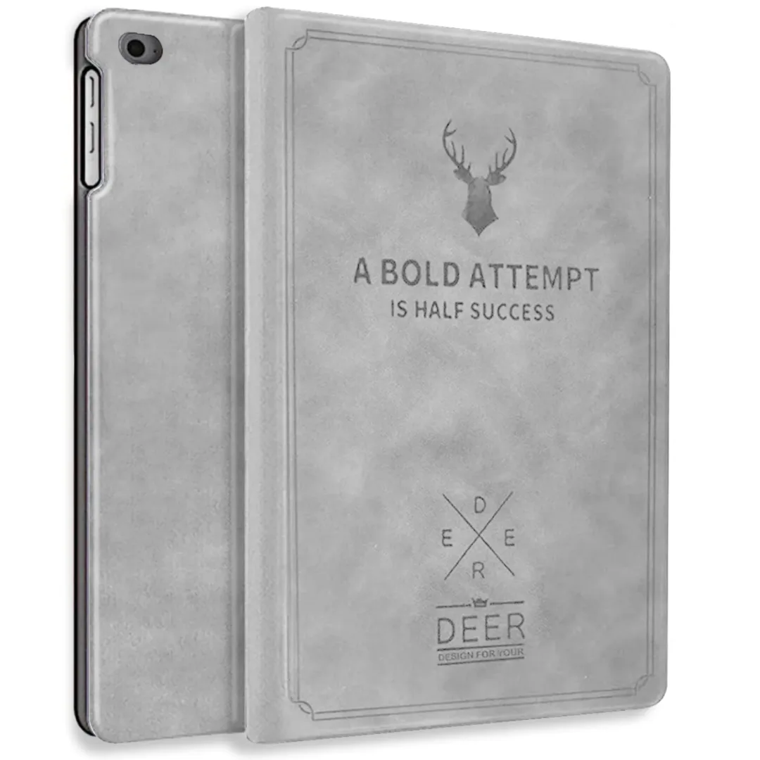 Robustrion Smart Stand Case Cover for Apple iPad 10.2 inch(25.9cm) 9th Gen 2021 Cover 8th Gen 2020 7th Gen 2019 Generation - Gray